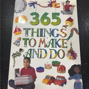 365 Things to Make and Do Kids Activity Book Hardback of crafts and projects